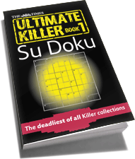 Win the latest Times Killer Sudoku book!