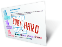 Generate very hard Sudoku and Super Sudoku